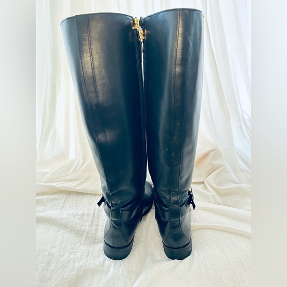 Tory Burch Brooke Leather Riding Boot Size 7.5 - Picture 6 of 11